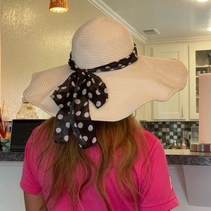 Summer wide rimmed hat